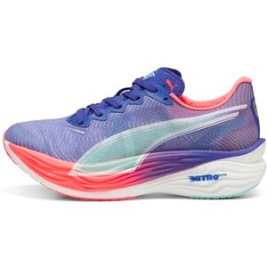PUMA , Tenis para Correr Deviate Nitro Elite 3, Mujer, Morado, Talla 22 PUMA , Tenis para Correr Deviate Nitro Elite 3, Mujer, Morado, Talla 22