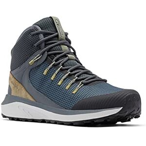 Columbia Trailstorm Mid Tenis de Senderismo Impermeables para Hombre, Grafito, 28 cm Columbia Trailstorm Mid Tenis de Senderismo Impermeables para Hombre, Grafito, 28 cm