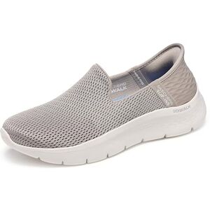 Skechers Go Walk Flex Tenis para Mujer, Gris Pardo, Azul (Taupe/Blue), 8.5 US Skechers Go Walk Flex Tenis para Mujer, Gris Pardo, Azul (Taupe/Blue), 8.5 US