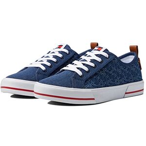 Tommy Hilfiger MIKKIZ Tenis para Mujer, Color Azul clásico, 8, Azul Antiguo, 8 US Tommy Hilfiger MIKKIZ Tenis para Mujer, Color Azul clásico, 8, Azul Antiguo, 8 US