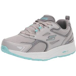 Skechers CONSISTENT Tenis para Mujer, Gris, Turquesa, 6 Wide Skechers CONSISTENT Tenis para Mujer, Gris, Turquesa, 6 Wide