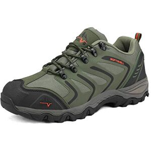 NORTIV 8 Tenis Senderismo Hombre Impermeables Caña Baja Trekking Trabajo Aire Libre,Size 27.0 cm,Militar/Verde/Negro/Naranja,160448_Low NORTIV 8 Tenis Senderismo Hombre Impermeables Caña Baja Trekking Trabajo Aire Libre,Size 27.0 cm,Militar/Verde/Negro/Naranja,160448_Low