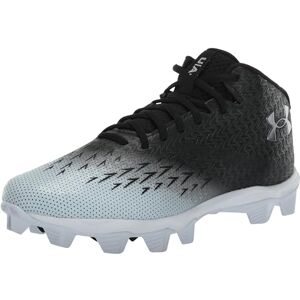 Under Armour Spotlight Franchise RM 4.0 Tenis de fútbol para Hombre, (001) Metal Negro y Blanco, 28.5 cm Under Armour Spotlight Franchise RM 4.0 Tenis de fútbol para Hombre, (001) Metal Negro y Blanco, 28.5 cm