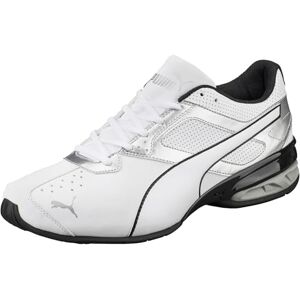PUMA Tazon 6 FM Zapatillas de deporte para hombre,  Blanco/  Plateado, 13 US PUMA Tazon 6 FM Zapatillas de deporte para hombre,  Blanco/  Plateado, 13 US