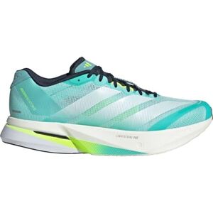 Adidas Adizero Boston 13 Tenis de Correr para Hombre, Flash Aqua/White/Lucid Lemon, 8.5 Adidas Adizero Boston 13 Tenis de Correr para Hombre, Flash Aqua/White/Lucid Lemon, 8.5