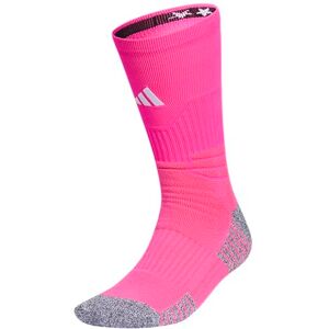 Adidas Calcetines de fútbol de 5 estrellas para hombres y mujeres, deportes, fútbol, voleibol, 1 paquete, Team Shock Rosa/Blanco/2.0, Large Adidas Calcetines de fútbol de 5 estrellas para hombres y mujeres, deportes, fútbol, voleibol, 1 paquete, Team Shock Rosa/Blanco/2.0, Large