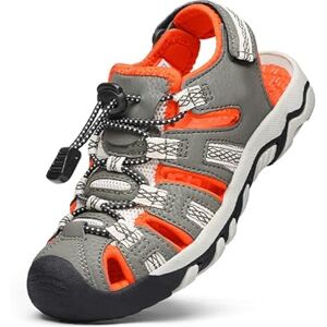 DREAM PAIRS Sandalias deportivas para niños y niñas con punta cerrada Sandalias de verano para exteriores,Size 16.5 cm,Oliva/Verde/Beige/Naranja,160912-K DREAM PAIRS Sandalias deportivas para niños y niñas con punta cerrada Sandalias de verano para exteriores,Size 16.5 cm,Oliva/Verde/Beige/Naranja,160912-K