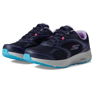 Skechers Go Run Consistent-Vivid Horizon Tenis para Mujer, Azul Marino/Lavanda, 8 Wide Skechers Go Run Consistent-Vivid Horizon Tenis para Mujer, Azul Marino/Lavanda, 8 Wide