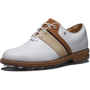 FootJoy Premiere Series-Packard LX Tenis de Golf para Hombre, Blanco/Bronceado/Azul Marino, 29 cm FootJoy Premiere Series-Packard LX Tenis de Golf para Hombre, Blanco/Bronceado/Azul Marino, 29 cm