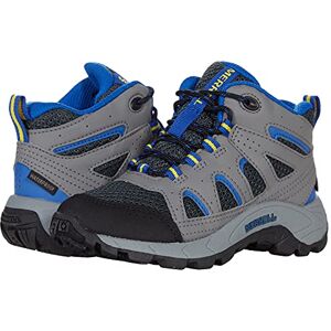 Merrell Oakcreek Mid Lace Wtrpf Tenis de senderismo para niñas, Negro carbón, 11 Big Kid Merrell Oakcreek Mid Lace Wtrpf Tenis de senderismo para niñas, Negro carbón, 11 Big Kid
