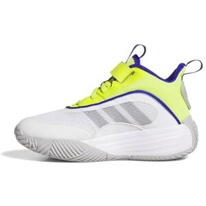 Adidas Tenis de Baloncesto Unisex para niños Own The Game 3.0, Blanco/Gris/Limo Solar, 6.5 Big Kid Adidas Tenis de Baloncesto Unisex para niños Own The Game 3.0, Blanco/Gris/Limo Solar, 6.5 Big Kid