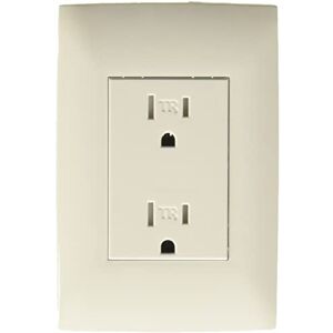 Leviton TRDPT-BLA, Contacto Dúplex, A prueba de manipulaciones, 15Amp, 125V, Placa incluida, color Blanco Leviton TRDPT-BLA, Contacto Dúplex, A prueba de manipulaciones, 15Amp, 125V, Placa incluida, color Blanco
