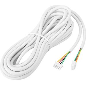 Taidda Cable de Cobre para Timbre, 25 Metros, 4 Núcleos, 0,3 mm², Cable Flexible Redondo para El De Intercomunicación Del Timbre de Video Color Del Timbre de La Puerta Del Teléfono de Taidda Cable de Cobre para Timbre, 25 Metros, 4 Núcleos, 0,3 mm², Cable Flexible Redondo para El De Intercomunicación Del Timbre de Video Color Del Timbre de La Puerta Del Teléfono de