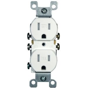 Leviton N02-T5320-00W Blanco 5-15R NEMA15 Amp Receptáculo dúplex resistente a manipulaciones Leviton N02-T5320-00W Blanco 5-15R NEMA15 Amp Receptáculo dúplex resistente a manipulaciones