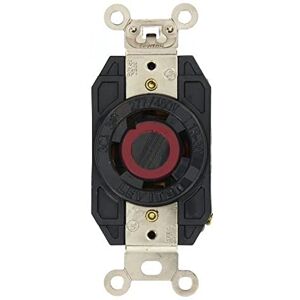 Leviton 965-02760-000 Receptáculo Media Vuelta Industrial 30A 3Øy 277/480V 4P4H Nema L19-30R, pack of/paquete de 1 Leviton 965-02760-000 Receptáculo Media Vuelta Industrial 30A 3Øy 277/480V 4P4H Nema L19-30R, pack of/paquete de 1
