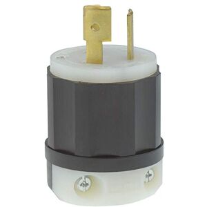 Leviton 161-02661-000 Clavija Media Vuelta Industrial 30A 125/250V 3P3H Nema L10-30P, pack of/paquete de 1 Leviton 161-02661-000 Clavija Media Vuelta Industrial 30A 125/250V 3P3H Nema L10-30P, pack of/paquete de 1