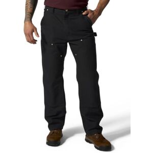 Carhartt B01 Pantalón de Trabajo para Hombre de Ajuste Holgado, de Doble Parte Delantera, Negro -, 28W x 32L Carhartt B01 Pantalón de Trabajo para Hombre de Ajuste Holgado, de Doble Parte Delantera, Negro -, 28W x 32L