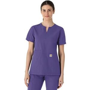 Carhartt Scrubs C12213 Force® Playera Tipo túnica de Ajuste Moderno para Mujer, UVA, Small Carhartt Scrubs C12213 Force® Playera Tipo túnica de Ajuste Moderno para Mujer, UVA, Small