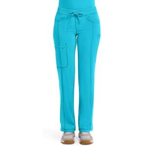 Cherokee Infinity 1123A Pantalón médico para Mujer, Pierna Recta, cordón, Turquesa, S Cherokee Infinity 1123A Pantalón médico para Mujer, Pierna Recta, cordón, Turquesa, S