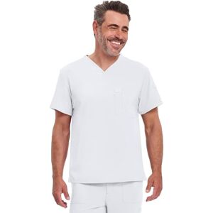 Dickies EDS Essentials DK635 playera para hombre con cuello en V, Blanco, Small Dickies EDS Essentials DK635 playera para hombre con cuello en V, Blanco, Small