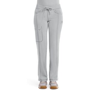 Cherokee Infinity Legacy Filipina Médica Mujer Pierna Recta Elasticidad 360°, 4 Bolsillos Uniformes Quirúrgicos para Mujer 1123A, XL, Gris Cherokee Infinity Legacy Filipina Médica Mujer Pierna Recta Elasticidad 360°, 4 Bolsillos Uniformes Quirúrgicos para Mujer 1123A, XL, Gris