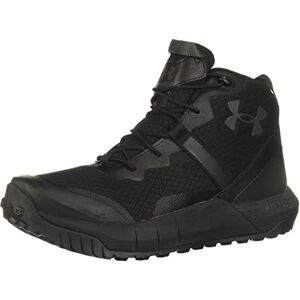 Under Armour Micro G Valsetz Mid Botas militares y tácticas para hombre, Negro (001)/Negro, 10 Wide Under Armour Micro G Valsetz Mid Botas militares y tácticas para hombre, Negro (001)/Negro, 10 Wide