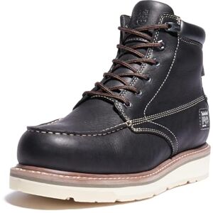 Timberland PRO Botas de trabajo para hombre, de 6 pulgadas, con punta suave, impermeables, de cuña industrial, Negro-2024, 9 Wide Timberland PRO Botas de trabajo para hombre, de 6 pulgadas, con punta suave, impermeables, de cuña industrial, Negro-2024, 9 Wide