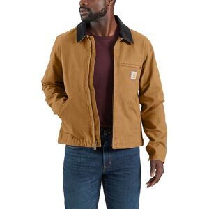 Carhartt chamarra de pato Detroit para hombre, Brown, Large Alto Carhartt chamarra de pato Detroit para hombre, Brown, Large Alto