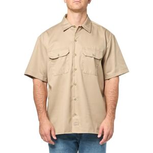 Dickies Camisa de Trabajo de Manga Corta para Hombre, Desert Sand, 4X-Large Big Tall Dickies Camisa de Trabajo de Manga Corta para Hombre, Desert Sand, 4X-Large Big Tall
