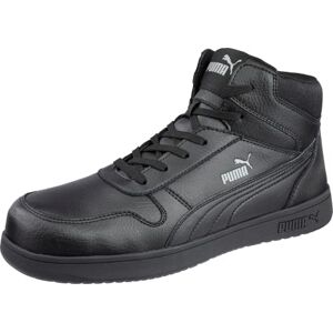 PUMA Frontcourt Leather Mid ASTM EH Black 6 M PUMA Frontcourt Leather Mid ASTM EH Black 6 M