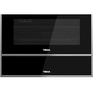 Teka CP 15 GS Calentador de Platos con termostato Ajustable, Apertura Push-Pull, Capacidad para 6 Servicios, termostato Ajustable, cajón telescópico, Color Negro Vidrio con Marco Teka CP 15 GS Calentador de Platos con termostato Ajustable, Apertura Push-Pull, Capacidad para 6 Servicios, termostato Ajustable, cajón telescópico, Color Negro Vidrio con Marco