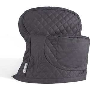 KitchenAid Funda mezcladora Ajustable con Cabezal inclinable con Bolsillo de Almacenamiento, Acolchado 100% algodón, 14.5 x 18 x 10 Pulgadas, Gris carbón KitchenAid Funda mezcladora Ajustable con Cabezal inclinable con Bolsillo de Almacenamiento, Acolchado 100% algodón, 14.5 x 18 x 10 Pulgadas, Gris carbón