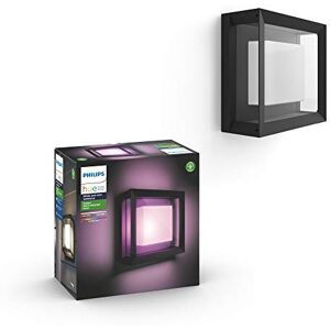 Philips Econic Farol de pared para exteriores, color blanco, Econic apliques de pared y techo, Negro Philips Econic Farol de pared para exteriores, color blanco, Econic apliques de pared y techo, Negro