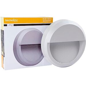Tecnolite Luz de Cortesía LED Exterior Sobreponer, Ideal Zona Costera 9.5 W, Luz Cálida Brillante, IP65, IK08, LED Integrado Tecnolite Luz de Cortesía LED Exterior Sobreponer, Ideal Zona Costera 9.5 W, Luz Cálida Brillante, IP65, IK08, LED Integrado