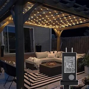 Eueasy Net Lights Outdoor, 360 LED Net Lights for Gazebo, Connectable mesh Lights with 8 Lighting Modes, 10×10 FT Waterproof Fairy net Lights for Bushes, Garden, Backyard, Holiday Eueasy Net Lights Outdoor, 360 LED Net Lights for Gazebo, Connectable mesh Lights with 8 Lighting Modes, 10×10 FT Waterproof Fairy net Lights for Bushes, Garden, Backyard, Holiday