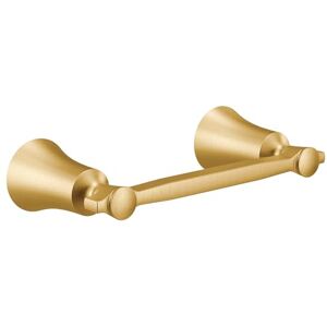Moen YB0308BG Soporte para Papel higiénico con Doble Post, Color Dorado Cepillado Moen YB0308BG Soporte para Papel higiénico con Doble Post, Color Dorado Cepillado