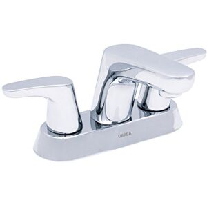 URREA 55ES Mezcladora de 4” Para Lavabo, Llaves para Lavamanos, Grifo para Lavabo de Baño, Latón, Acabado Cromo URREA 55ES Mezcladora de 4” Para Lavabo, Llaves para Lavamanos, Grifo para Lavabo de Baño, Latón, Acabado Cromo