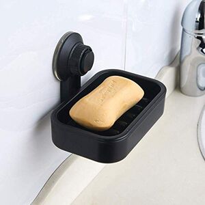 M1872MKHAAQWSFS Black Suction Cup Shower Soap Dish Powerful Vacuum Suction Cup Soap Holder for Bathroom M1872MKHAAQWSFS Black Suction Cup Shower Soap Dish Powerful Vacuum Suction Cup Soap Holder for Bathroom