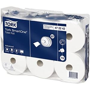 Tork SmartOne 472242 Rollo de Papel higiénico (2 Capas, 6 x 1150 Hojas, Color Blanco Tork SmartOne 472242 Rollo de Papel higiénico (2 Capas, 6 x 1150 Hojas, Color Blanco
