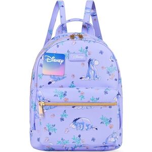 Disney Stitch Mochila de viaje para mujer, adolescente, niña, para ir de compras, excursiones, regalos para ella, Purple Eeyore, 28x23x12cm Disney Stitch Mochila de viaje para mujer, adolescente, niña, para ir de compras, excursiones, regalos para ella, Purple Eeyore, 28x23x12cm