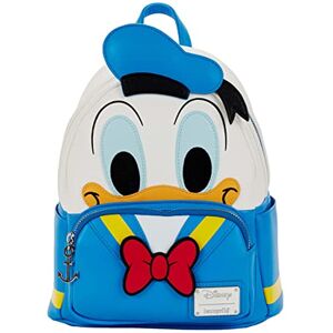 Loungefly Disney Donald Duck Cosplay Mini Mochila cartera, Varios colores, Talla única Loungefly Disney Donald Duck Cosplay Mini Mochila cartera, Varios colores, Talla única