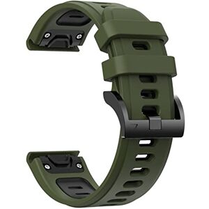 CZKE Banda de Reloj de Silicona para Garmin Fenix 7 7X 7s 6 6PRO 5 5PLUS Forerunner 935 945 INSTINT S60 Pulsera de Correa 22 mm Pulsera de liberación rápida (Color : Army Black, Size : Fenxi 7) CZKE Banda de Reloj de Silicona para Garmin Fenix 7 7X 7s 6 6PRO 5 5PLUS Forerunner 935 945 INSTINT S60 Pulsera de Correa 22 mm Pulsera de liberación rápida (Color : Army Black, Size : Fenxi 7)