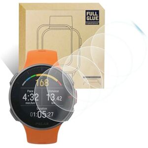 KUWAI 5 Piezas Templado Protector Compatible con Polar Vantage V, HD Transparente Resistente Ultrafina Protector Pantalla para Polar Vantage V Película de Protección Relojes (1) KUWAI 5 Piezas Templado Protector Compatible con Polar Vantage V, HD Transparente Resistente Ultrafina Protector Pantalla para Polar Vantage V Película de Protección Relojes (1)