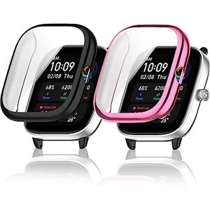 hunmansaf 2 Piezas Funda de Silicona para Amazfit GTS 4 Mini Case Protective Silicone Skin Case Silicona Funda Protectora Compatible con Amazfit GTS 4 Mini Funda (C) hunmansaf 2 Piezas Funda de Silicona para Amazfit GTS 4 Mini Case Protective Silicone Skin Case Silicona Funda Protectora Compatible con Amazfit GTS 4 Mini Funda (C)