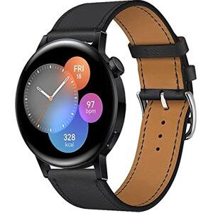 hunmansaf Correa De Piel para Huawei Watch GT3 42MM Band, Correa Deportiva De Repuesto Delgada, Hebilla De Acero Inoxidable Compatible con Correa Huawei Watch GT3 42MM para Hombres Y Mujeres (2) hunmansaf Correa De Piel para Huawei Watch GT3 42MM Band, Correa Deportiva De Repuesto Delgada, Hebilla De Acero Inoxidable Compatible con Correa Huawei Watch GT3 42MM para Hombres Y Mujeres (2)
