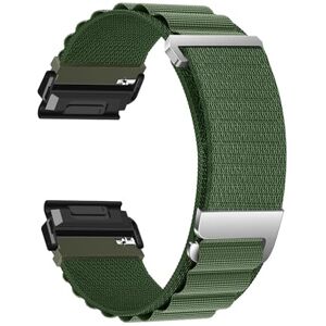 KUWAI Correa Reloj de Nailon Compatible con Garmin EPIX Pro 51mm/Instinct 2X, con Correa de Gancho G Ajustables para Hombres y Mujeres Pulsera de Repuesto de Nylon Deportivas para Garmin Instinct 2X (4) KUWAI Correa Reloj de Nailon Compatible con Garmin EPIX Pro 51mm/Instinct 2X, con Correa de Gancho G Ajustables para Hombres y Mujeres Pulsera de Repuesto de Nylon Deportivas para Garmin Instinct 2X (4)