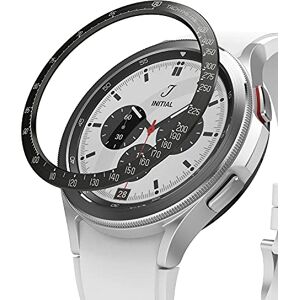 Ringke Bezel Styling Compatible con Funda Samsung Galaxy Watch 4 Classic 46mm Cubierta Adhesiva Bisel Protección Antiarañazos de Acero Inoxidable Accesorio Case Black (46-03) Ringke Bezel Styling Compatible con Funda Samsung Galaxy Watch 4 Classic 46mm Cubierta Adhesiva Bisel Protección Antiarañazos de Acero Inoxidable Accesorio Case Black (46-03)