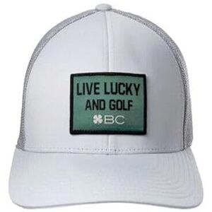 Black Clover New Live Lucky The Weekend Sombrero de golf ajustable color gris claro Black Clover New Live Lucky The Weekend Sombrero de golf ajustable color gris claro