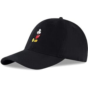 Disney Gorra de béisbol para Hombre, diseño de Mickey Mouse para Adultos, Negro -, Large-X-Large Disney Gorra de béisbol para Hombre, diseño de Mickey Mouse para Adultos, Negro -, Large-X-Large