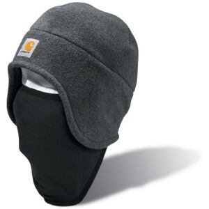 Carhartt Gorro de Forro Polar 2 en 1 para Hombre, Gris Carbón Jaspeado, One Size Carhartt Gorro de Forro Polar 2 en 1 para Hombre, Gris Carbón Jaspeado, One Size